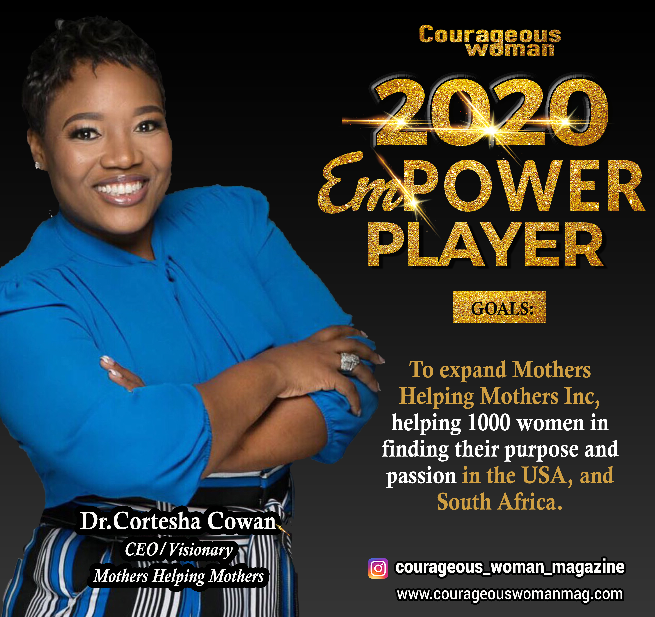 Dr. Cortesha Cowan: Empower Player Speaker