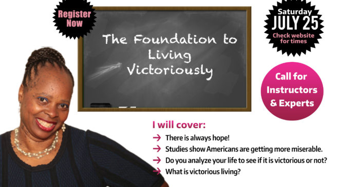 Noreen N. Henry Teaches How To Live Victoriously July 25