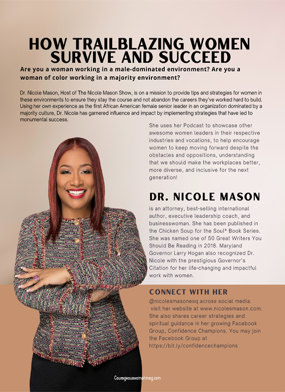 Courageous - Woman - Magazine - Dr- Nicole - S - Mason - Telishia Berry