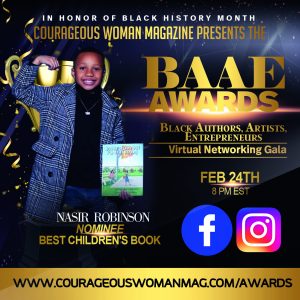 Nasir-robinson-BAAE -Awards- Courageous Woman-Magazine
