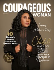 Chidell Watkins Cover. story Courageous Woman Magazine