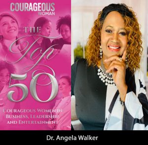 Courageous Woman Magazine - Top 50 promo Angela Walker copy