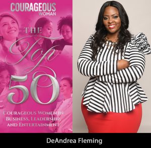 Courageous Woman: Top 50 promo DeAndrea Fleming