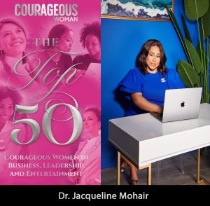 Top 50 promo Dr. Jaqueline Mohair - Courageous Woman Magazine