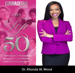 Top 50 promo Dr. Rhonda Wood - Courageous Woman Magazine