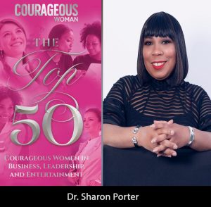 Top 50 promo Dr. Sharon Porter - Courageous Woman Magazine
