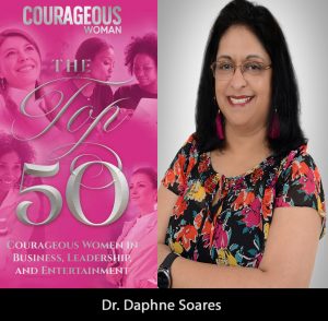 Top 50 promo Dr. Soares - Courageous Woman Magazine