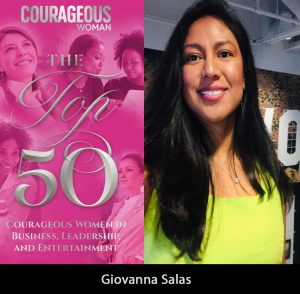 Top 50 promo Giovanna Salas - Courageous Woman Magazine