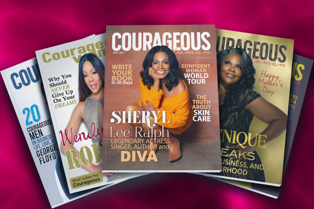 courageous woman magazine covers