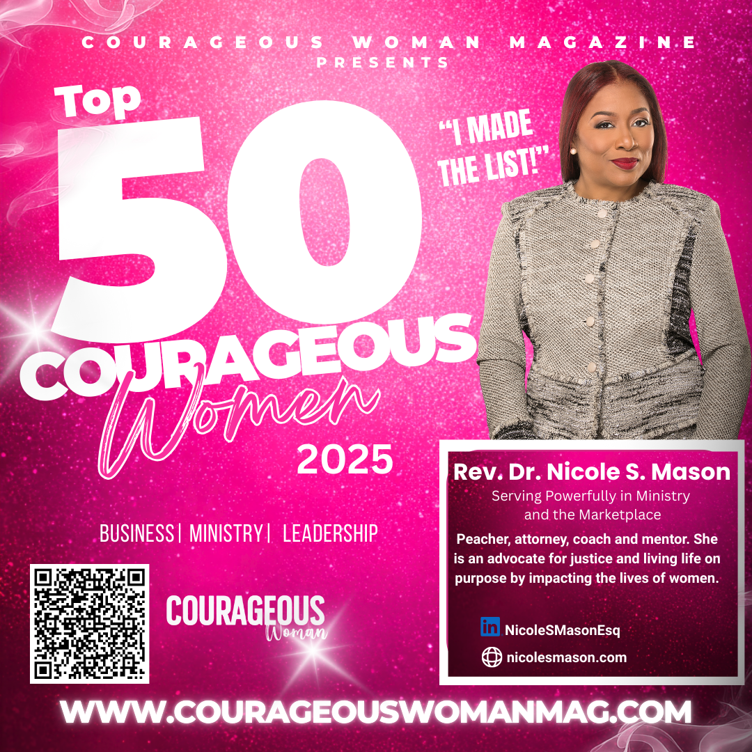 Dr. Nicole Mason Top 50 Courageous Women 2025
