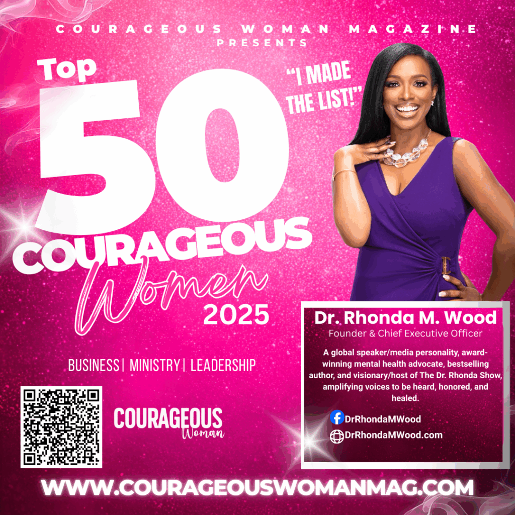 Dr. Rhonda M Wood Top 50 Courageous Women