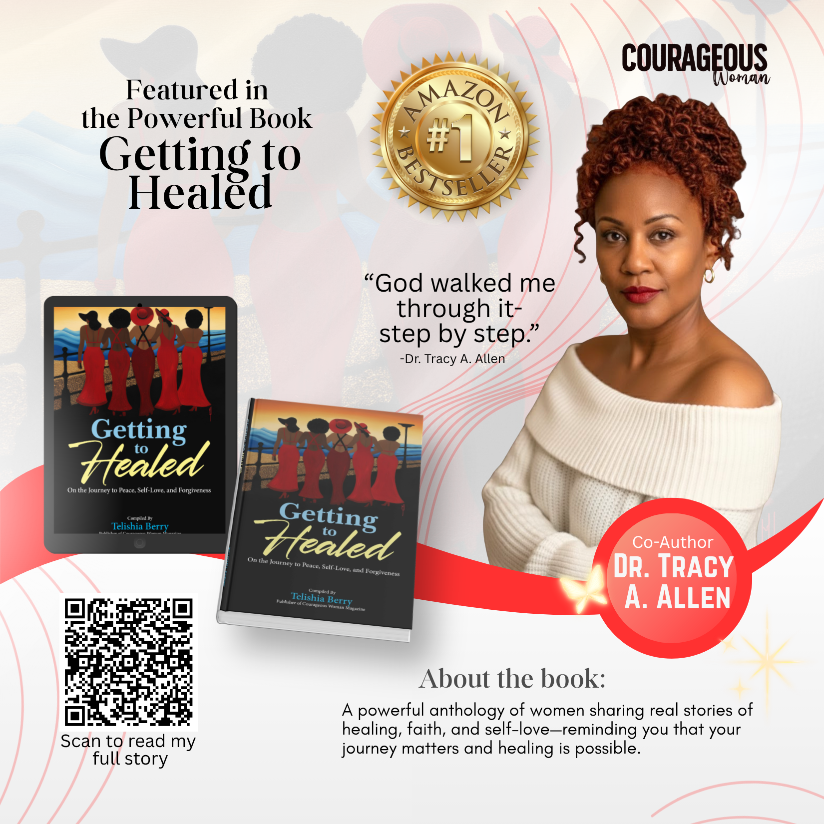 Dr Tracy A Allen healing speaker Getting to Healed author faith and healing journey