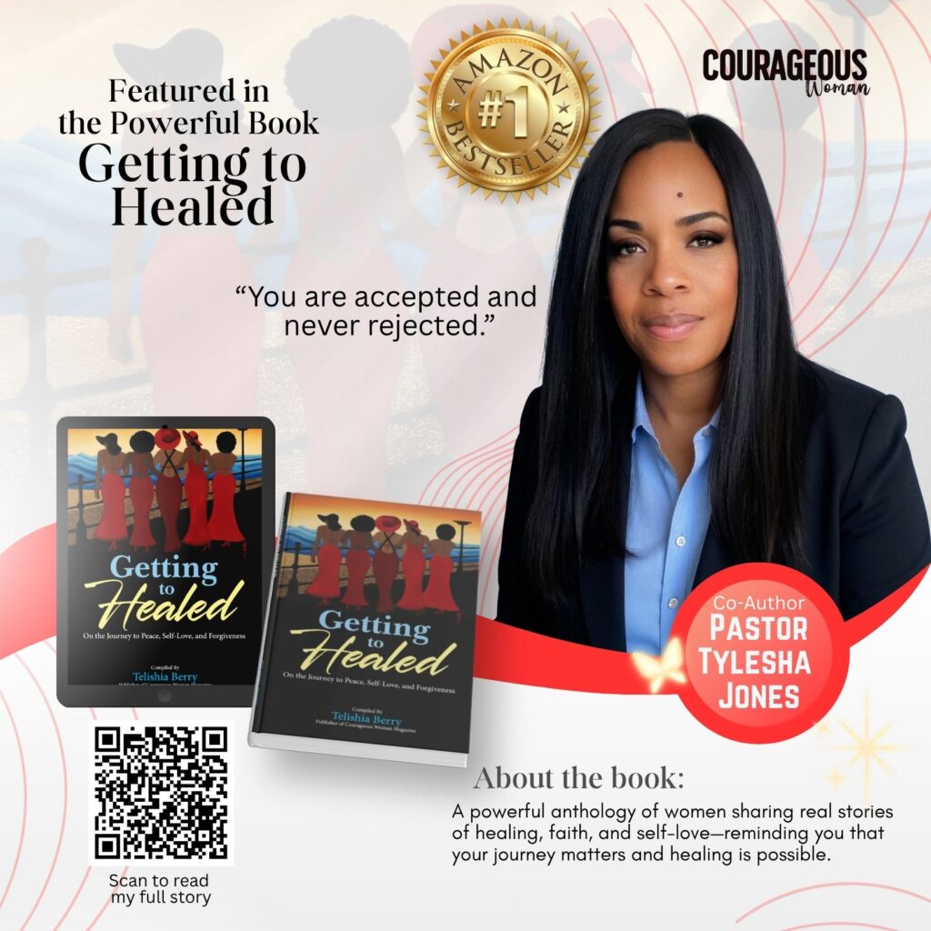 Tylesha Jones, associate pastor and co-author of Getting to Healed, shares her journey of overcoming rejection through faith and discovering identity in God’s love.