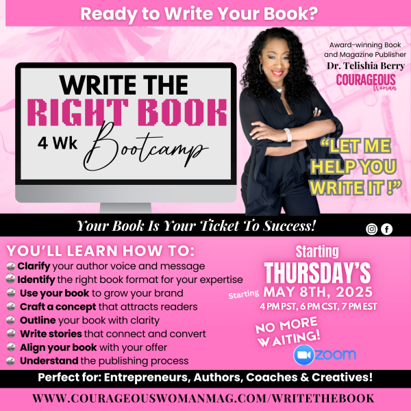 WRITE THE RIGHT BOOK WITH TELISHIA BERRY